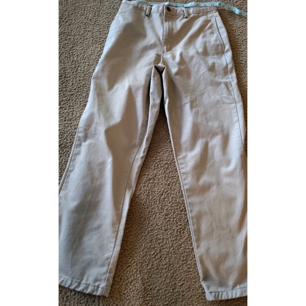 Vintage Lucky Brand‎ Teen Adjustable Jeans Khaki Size 16 Straight Fit USA Made